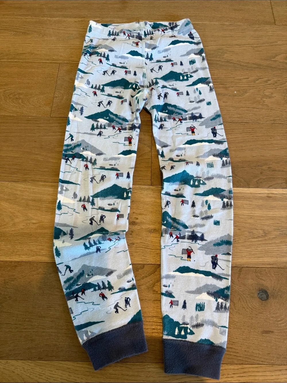 Hanna Andersson Long Johns in Winter/Hockey Scene - 130